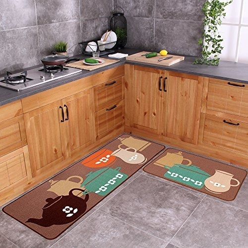 Carvapet 2 Piezas De Cocina No-deslizante Colchoneta L278w