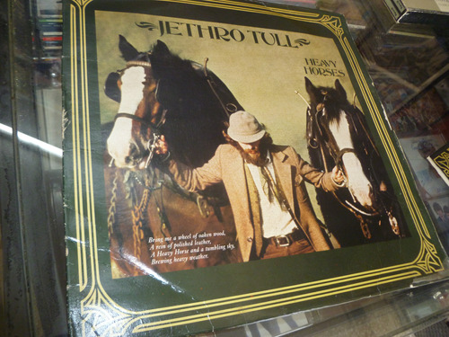 Jethro Tull - Heavy Horses - Vinilo Excelente Usa + Insert