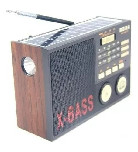 Radio Solar Bluetooth, Usb, Radio, Linterna, Carga Automatic