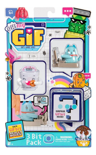 Figuras Sorpresa Oh My Gif 3 Bit Pack W1 De Famosa Color Multicolor