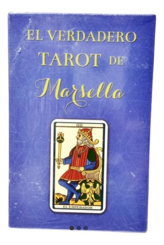 Tarot De Marsella El Verdadero Tarot Con 78 Cartas Y Manual