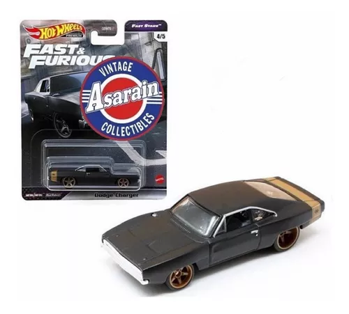 Hot Wheels Velozes e Furiosos 70 Carros de CARREGADOR CURTO 1:64 Modelo  Fundido De Metal