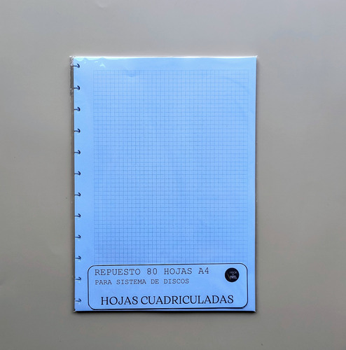 Repuesto 80 Hojas A4 Cuaderno Universitario Inteligente