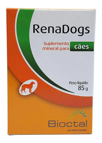 Suplemento Renadogs 85g Tratamento Renal Para Cães - Biocta