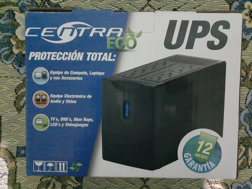 Imagen 3 de 5 de Ups Centra De 600va/300w
