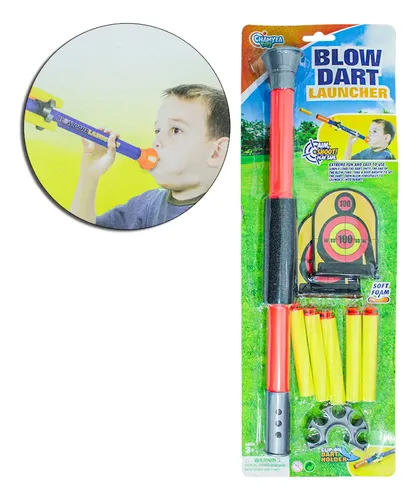Shoot Game Zarabatana Lança Dados De Espuma Com Ventosa | MercadoLivre