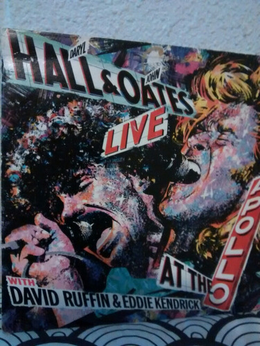 Daryl Hall- Oates. Vinilo Live At Apollo