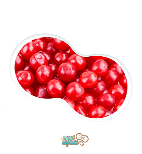 Cherry Sour Color Rojo De 500grs