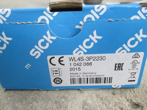 Sensor Fotoelectrico Marca Sick Wl4s-3p2230 