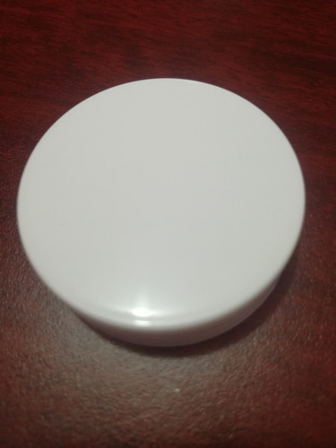 Tarro/pomadera 50ml Pet Tapa Lisa Blanca 100pz