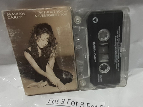 Mariah Carey - Without You & Never Forgetsingle En Cassette