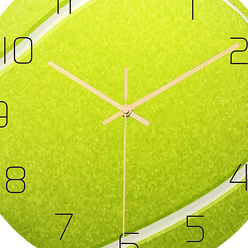 Reloj De Pared Con Bola Deportiva, Relojes Colgantes Tenis