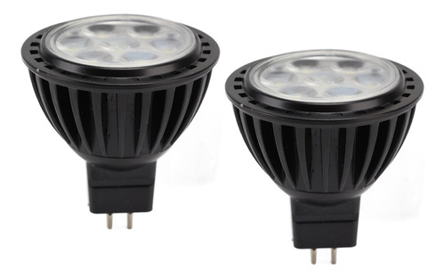 Bombilla Led Mr16, 2 Unidades, 7 W, Ahorro De Energía, Bajo