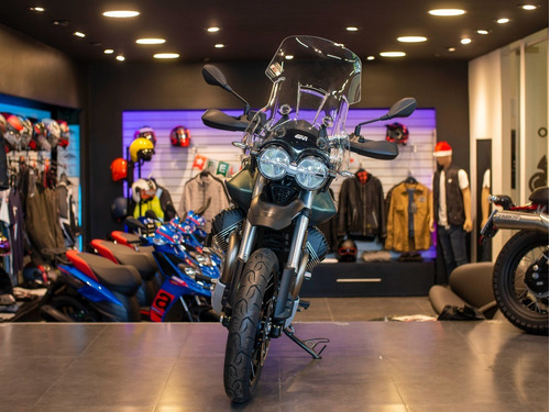 Imagen 2 de 25 de Moto Guzzi V85 Tt Verde Financiación Disponible
