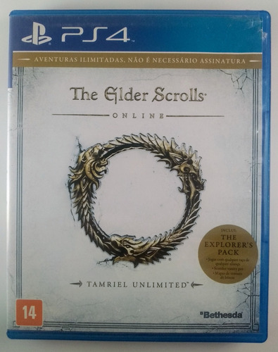 The Elder Scrolls Ps4 - Midia Fisica