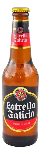 Cerveza Estrella Galicia Rubia Pilsenrubia 355 mL