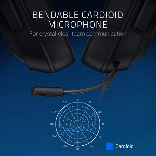 Imagen 4 de 7 de Auriculares Gamer Razer Kraken X Console Green Ps4 Ps5 Xbox