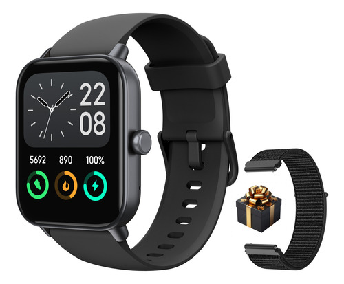 Reloj Inteligente Miracorun For Android And iPhone, Smart Fitness Watch For Men With Text Messages And Llamadas, Grand Táctil Screen De 1.8, Resistente Al Agua Ip68, Alexa Integrated