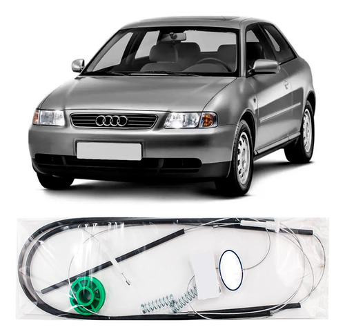 Kit Reparo Maquina Vidro Eletrico Audi A3 98 99 A 04 Direito