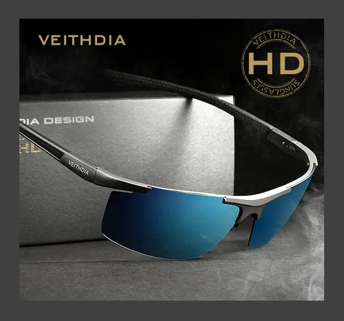 Lentes Veithdia Polarizados Aluminio Originales Kit Original