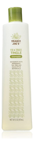 Trader Joe's Tea Tree Tingle Shampoo With Peppermint, Tea Tr