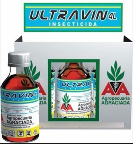 Insecticida Ultravin 4l Frasco 100 Cc