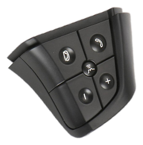 Botões De Controle De Interruptores Black Direita 5 Chaves