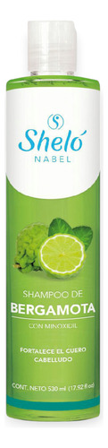 Shampoo De Bergamota 530ml Sheló Nabel Botella