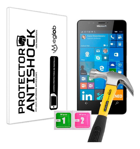 Protector De Pantalla Anti-shock Nokia Lumia 950