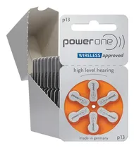 Comprar Pilas Power One P13. Para Audifonos Medicados. 60 Pilas.