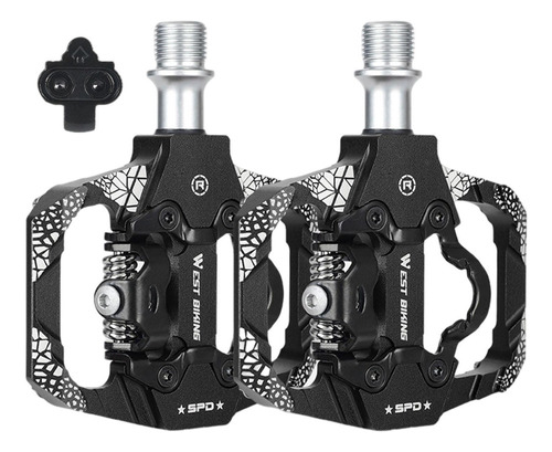 Pedals From, Aluminum 9/16 For Spd Pedal S Trekking