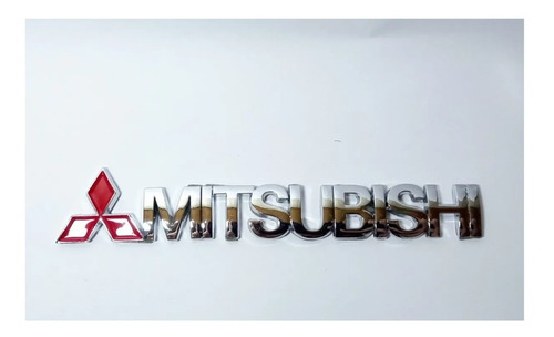 Letra Cromadas Mitsubishi Insignia (incluye Adhesivo 3m)