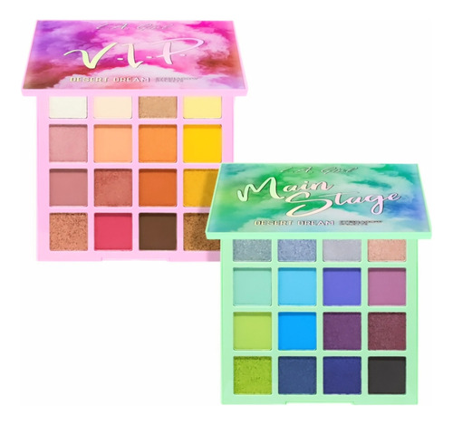 Paleta Sombras Desert Dream Vip La Girl 16 Tonos Original