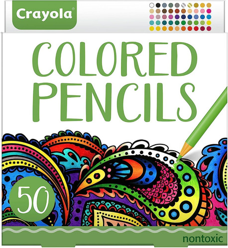 50 Lapices De Colores Crayola