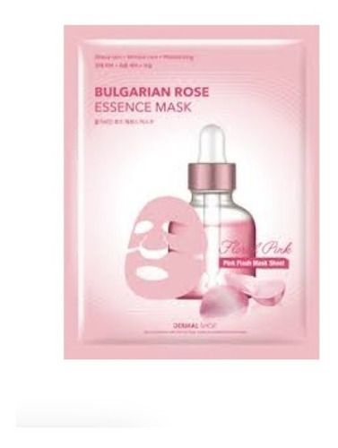 Dermal Mascarilla Facial Bulgarian Rose Essence Mask 