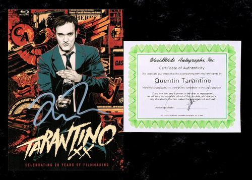Quentin Tarantino Cine Autógrafo En Foto De 5x7