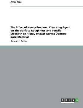 The Effect Of Newly Prepared Cleansing Agent On The Surfa...