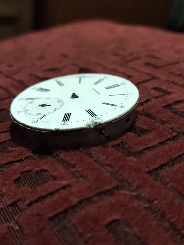 Maquinaria De Antiguo Reloj De Bolsillo Longines Original (Usado)