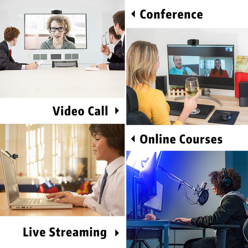 Webcam Hd Com Microfone Para Laptop/mac/tv (septekon)