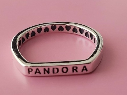 Imagen 5 de 7 de Anillo Estilo Pandor Modelo Plano En Plata 925