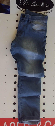 Imagem 1 de 3 de Calça Jeans Skinny Delave Montaria