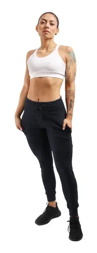 Conjunto Pans Dama Negro Pans Jogger Ropa Deportiva Mujer