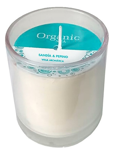 Vela Basic Sandía Pepino . Cera De Soja Organic Spa  