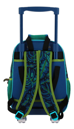 Mochila Dinosaurio Raptors Kinder Con Carro Co70579-9