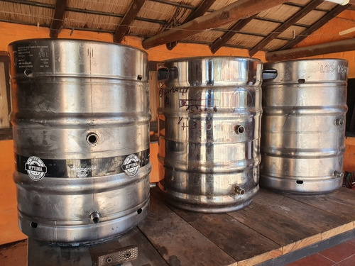 Imagen 4 de 8 de Olla De Cerveza Acero Inoxidable 50 Litros Nueva Barril