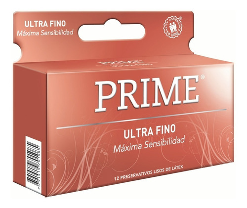 Preservativo Prime Caja X 12 Un. Ultra Fino Envio Discreto!
