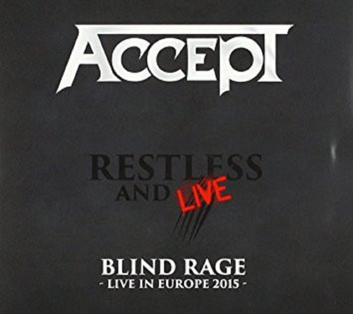 Accept Restless And Live Blind Rage 2015 2cd Dvd Nuevo 