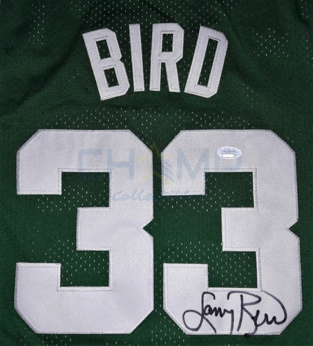 Jersey Autografiado Larry Bird Boston Celtics Hardwood Adi