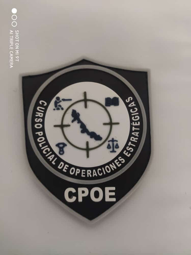 Insignia De Pvc Curso De Operaciones Estrategicas Cpoe