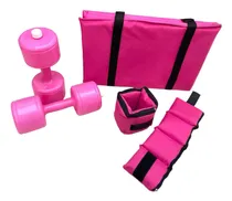 Comprar Kit Colchoneta Plegable + Par Tobilleras 2kg + Mancuernas